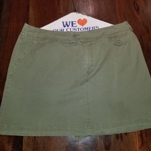 St. John's Bay Green Skort